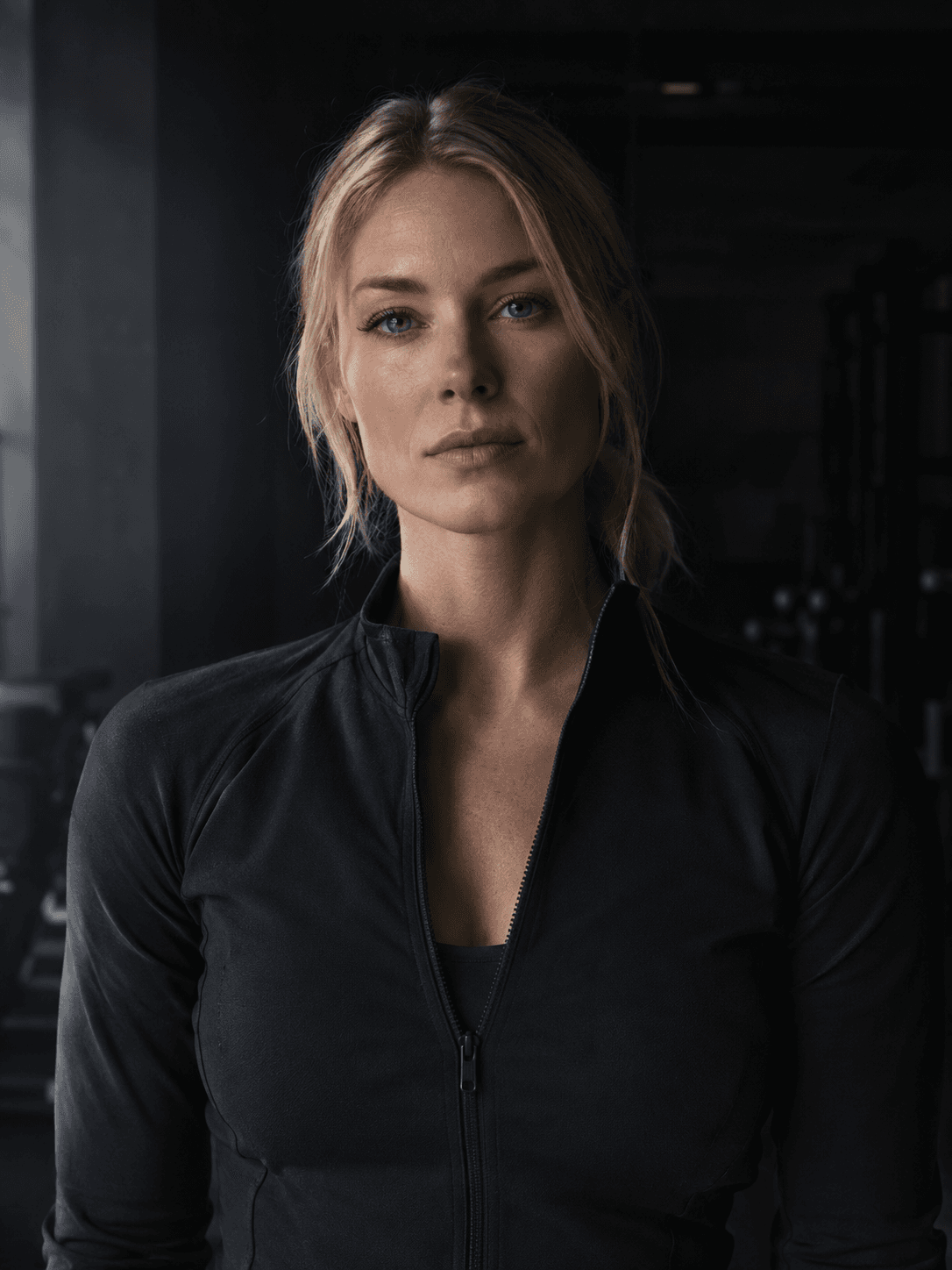 Grace Lindqvist, waist-up portrait on the floor they coach